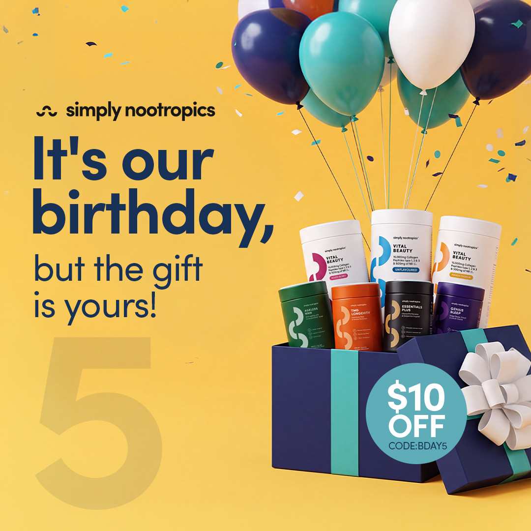 Simply Nootropics Facebook ad