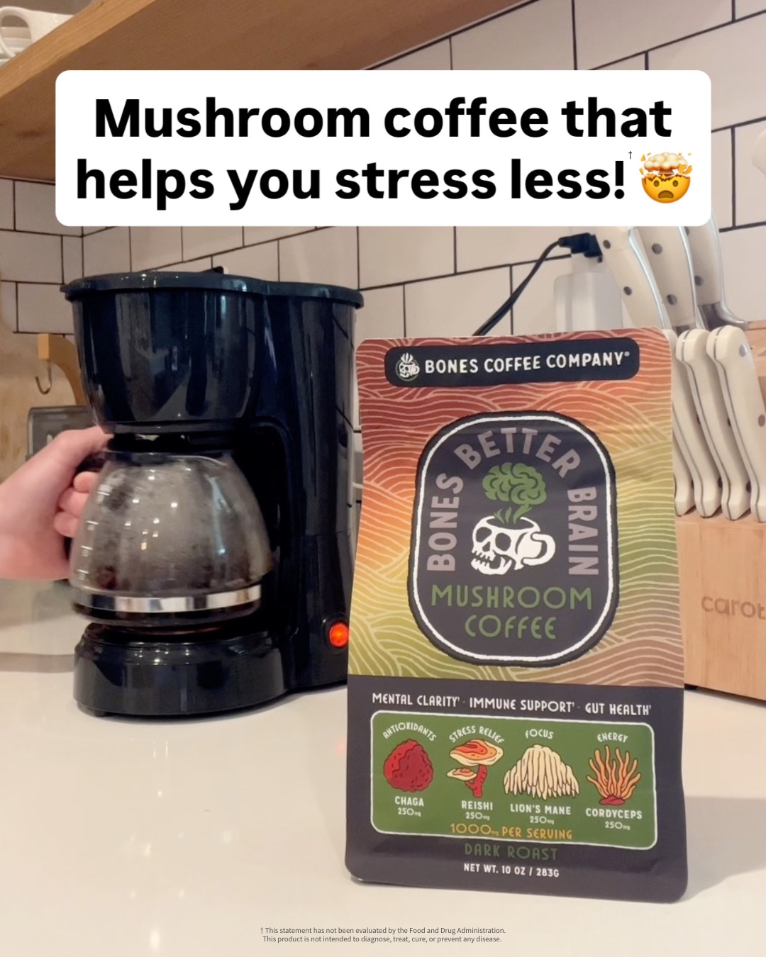 Bones Coffee Company Facebook ad
