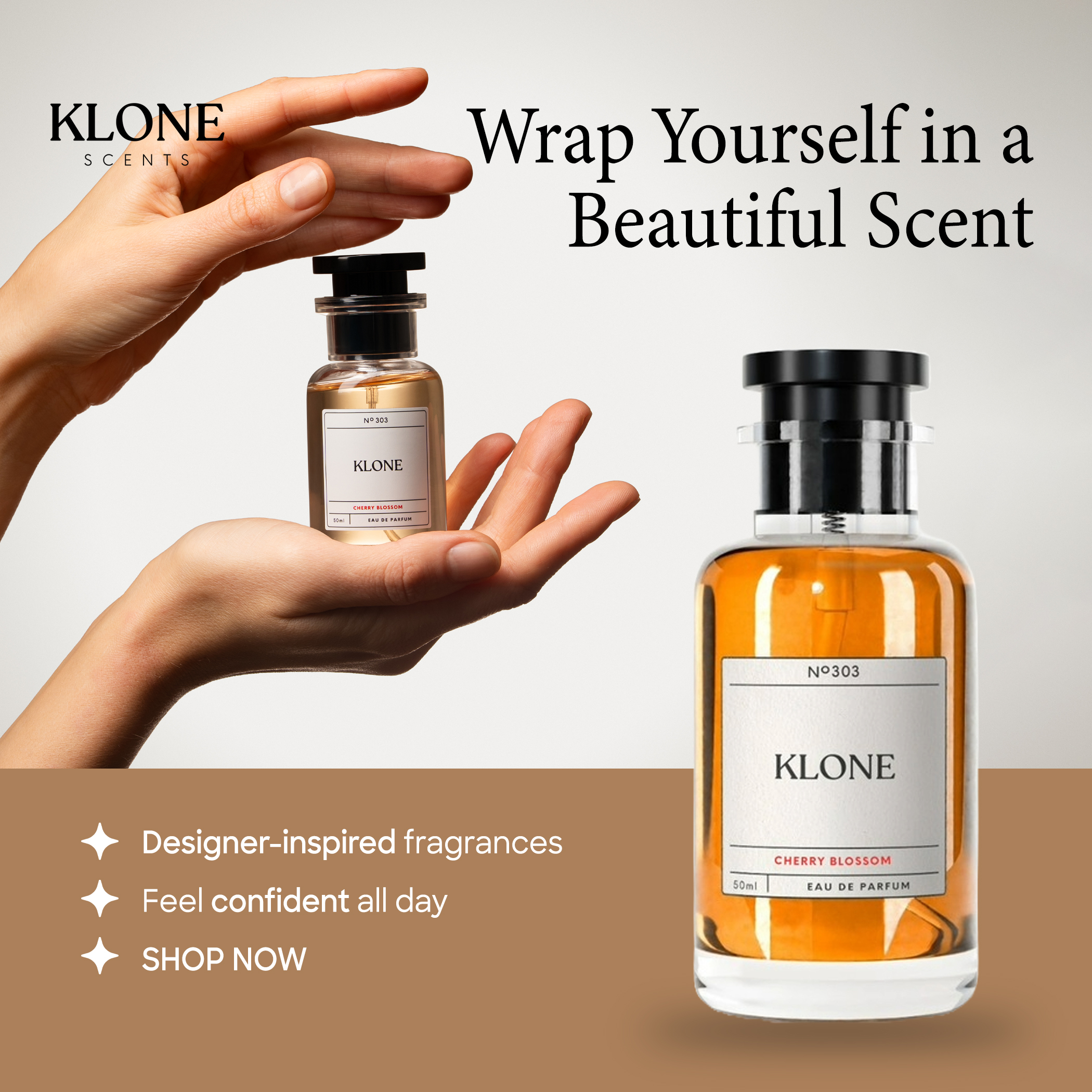 Klone Scents Facebook ad