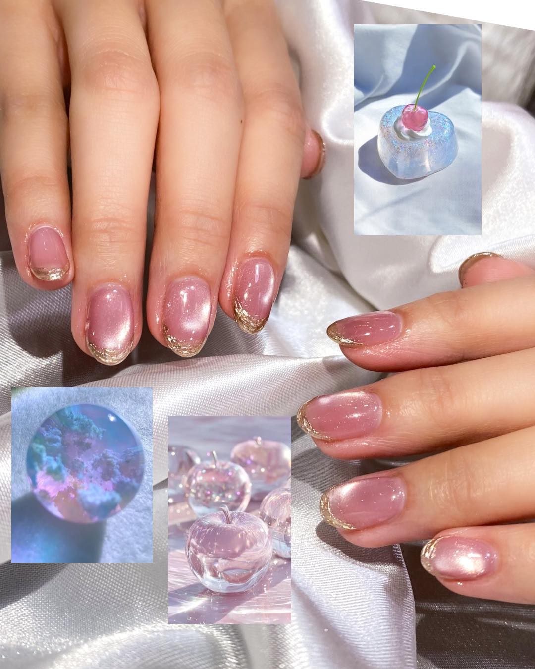 About nail and lash studio Facebook ad: Add LINE friend