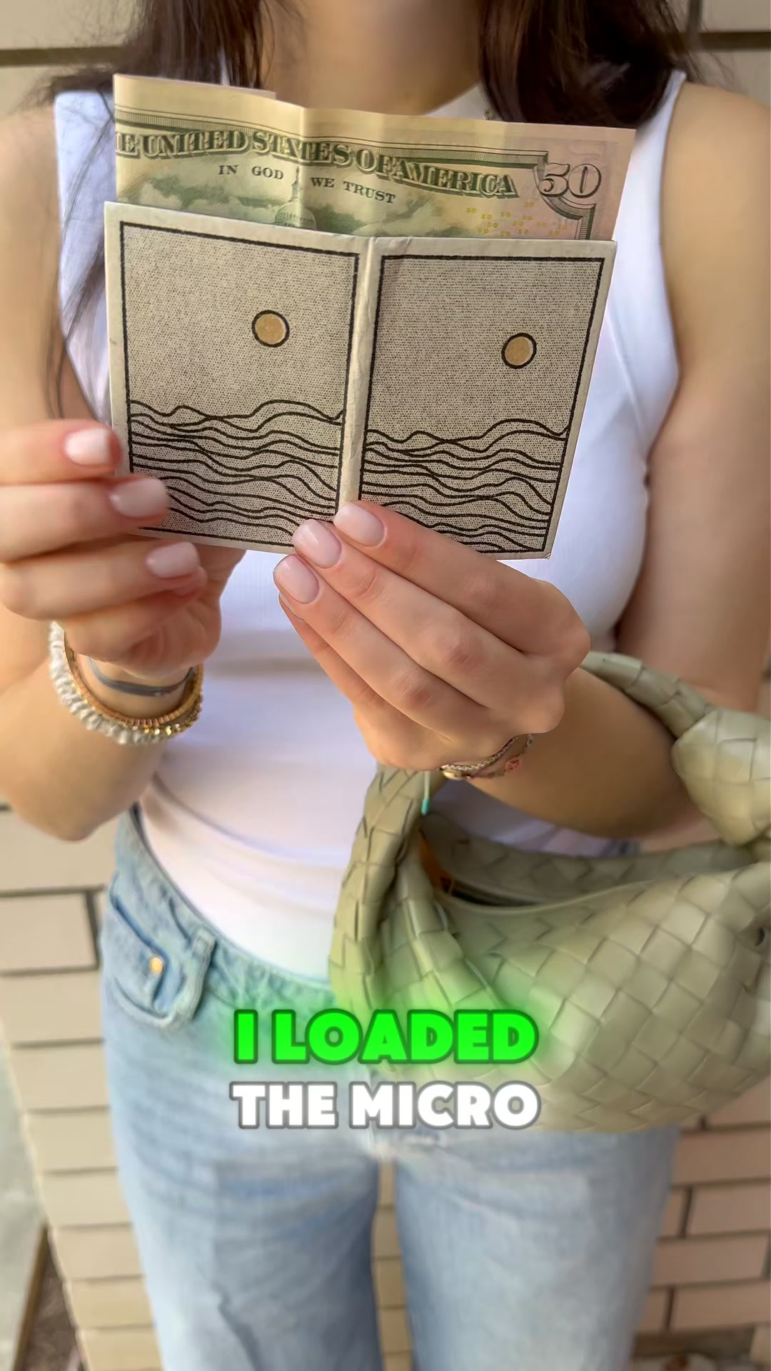 paperwallet Facebook ad: Carry Art in Your Pocket, Not Bulk