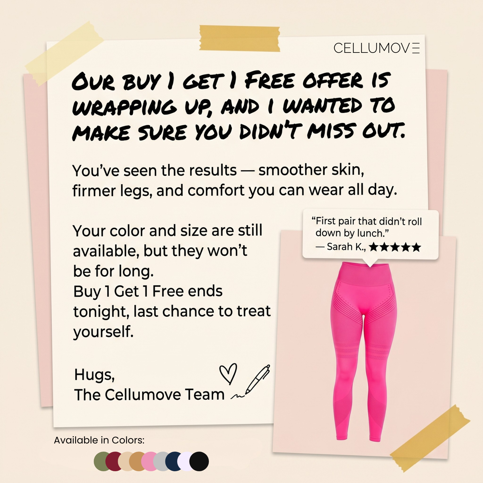 Cellumove Facebook ad