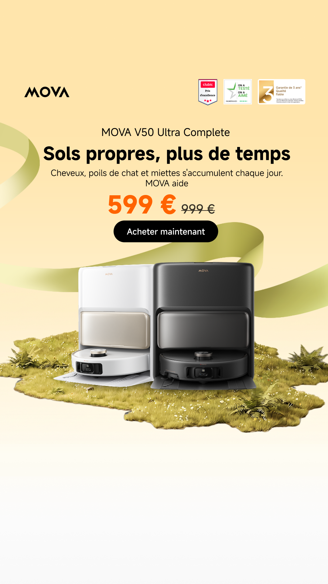 Mova France Facebook ad