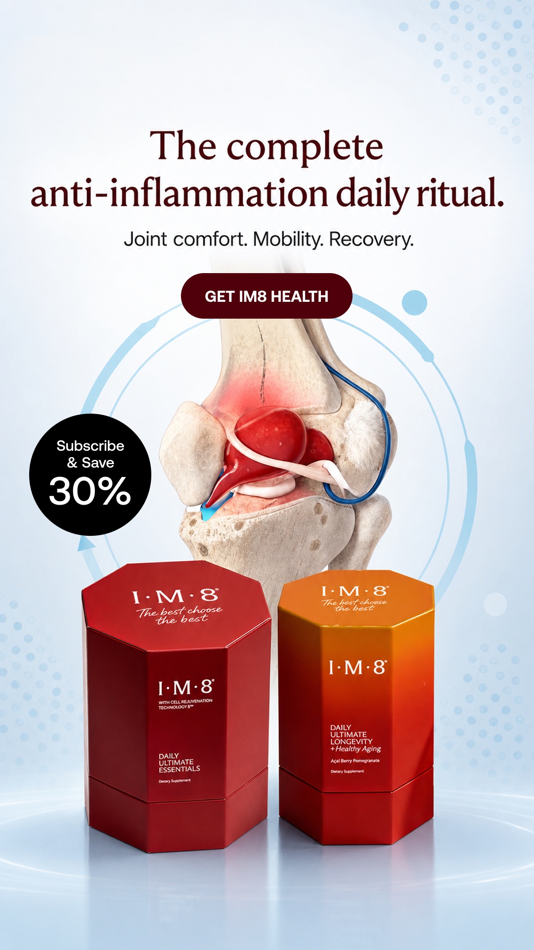IM8 Health Facebook ad