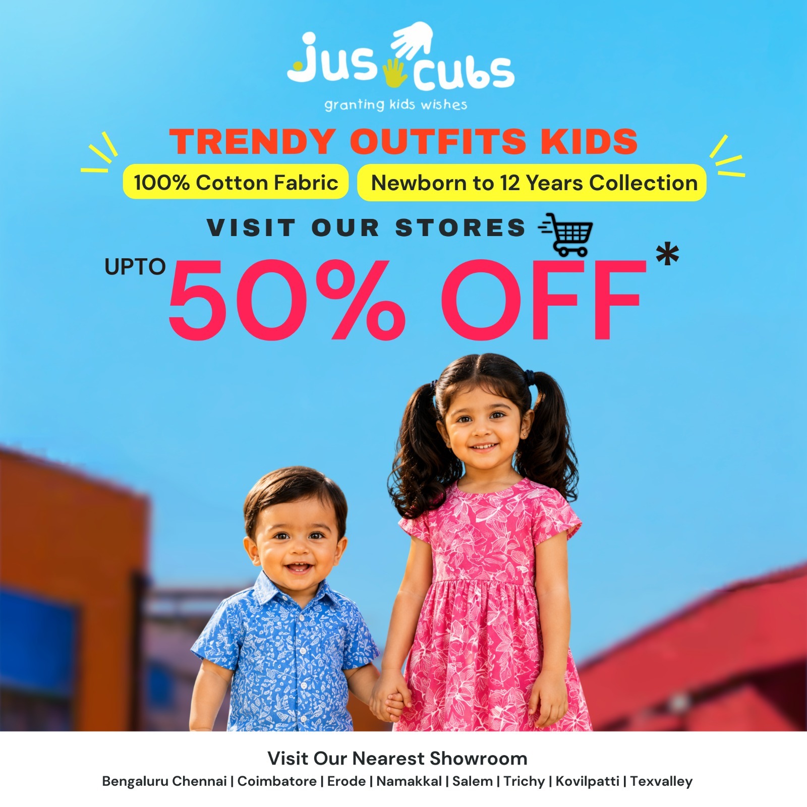 JusCubs Namakkal Facebook ad