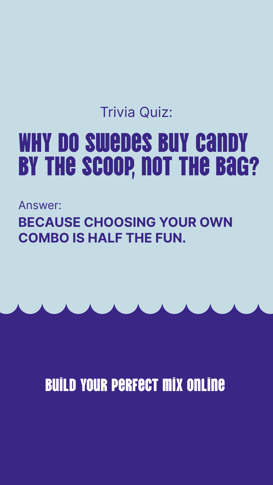 Swedish Candy Facebook ad