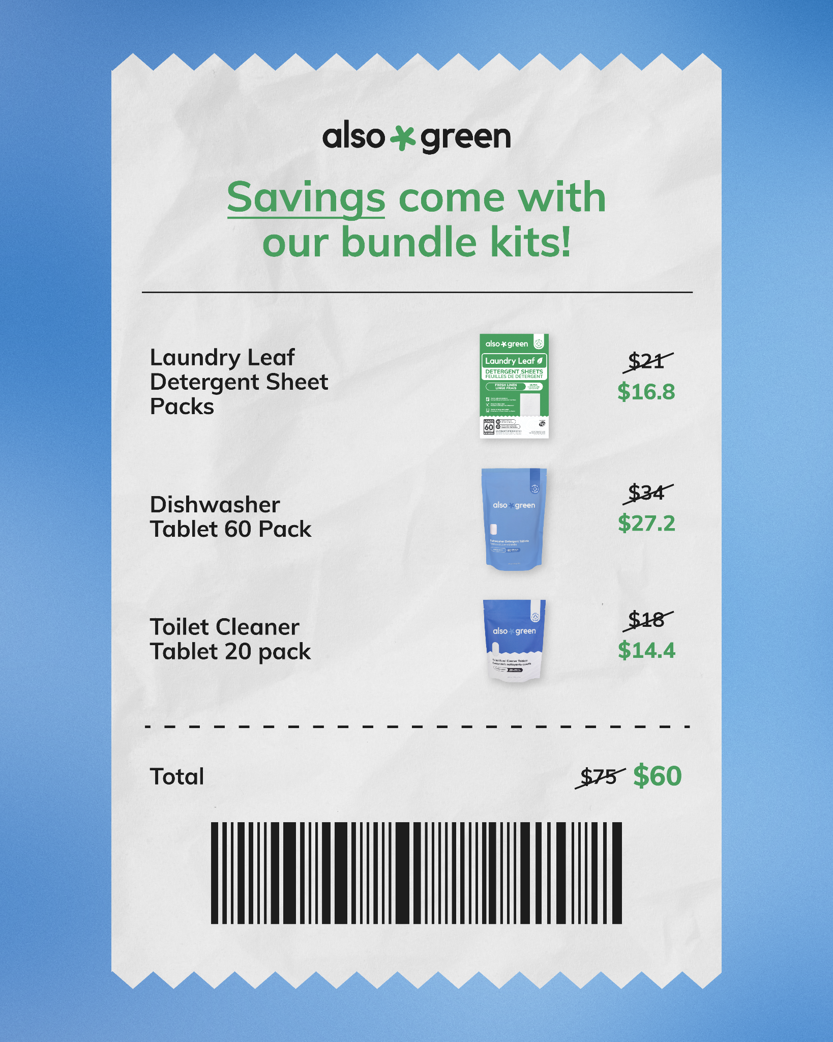 Also Green Facebook ad: Proudly Made in Canada