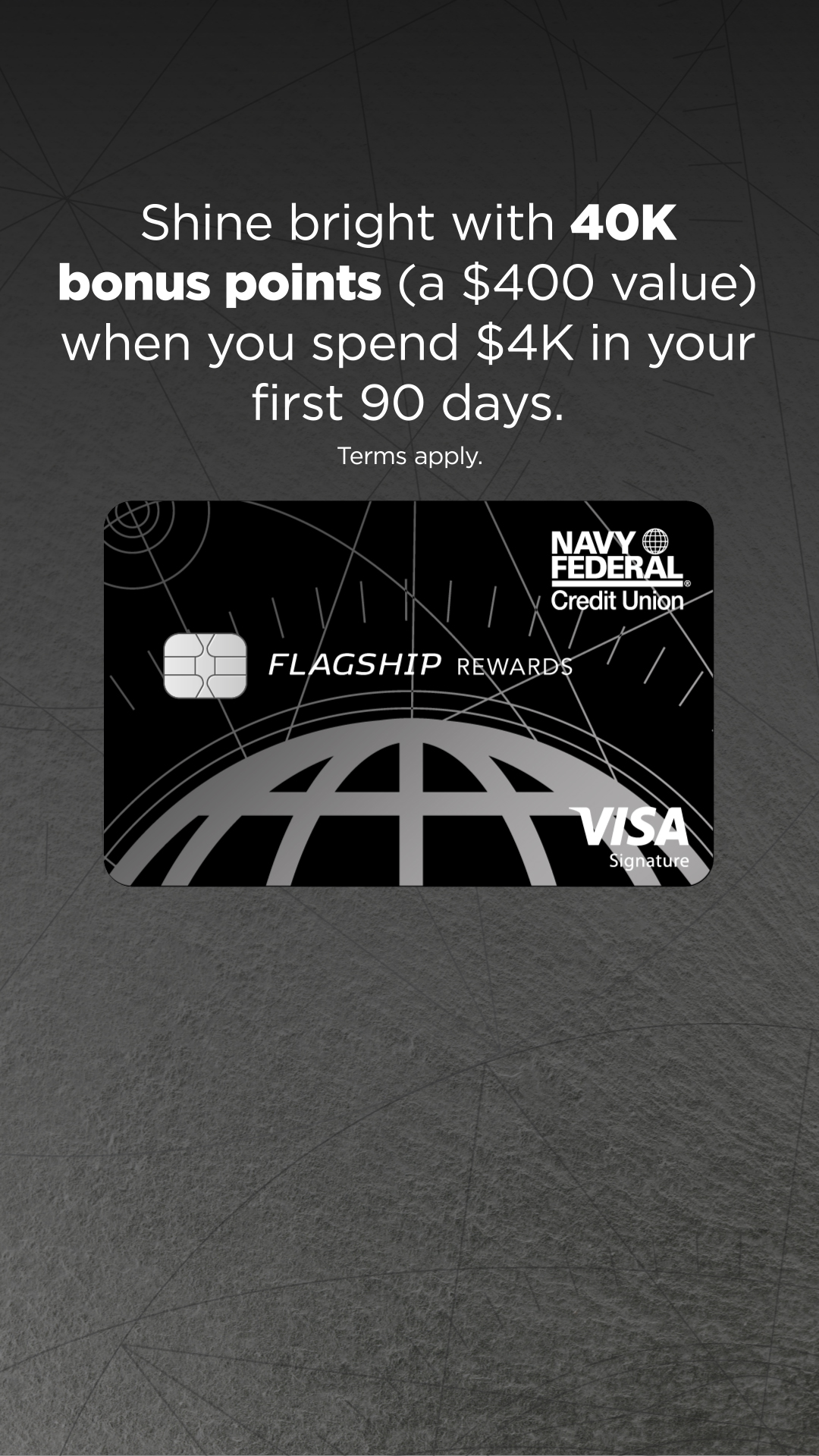 Navy Federal Credit Union Facebook ad