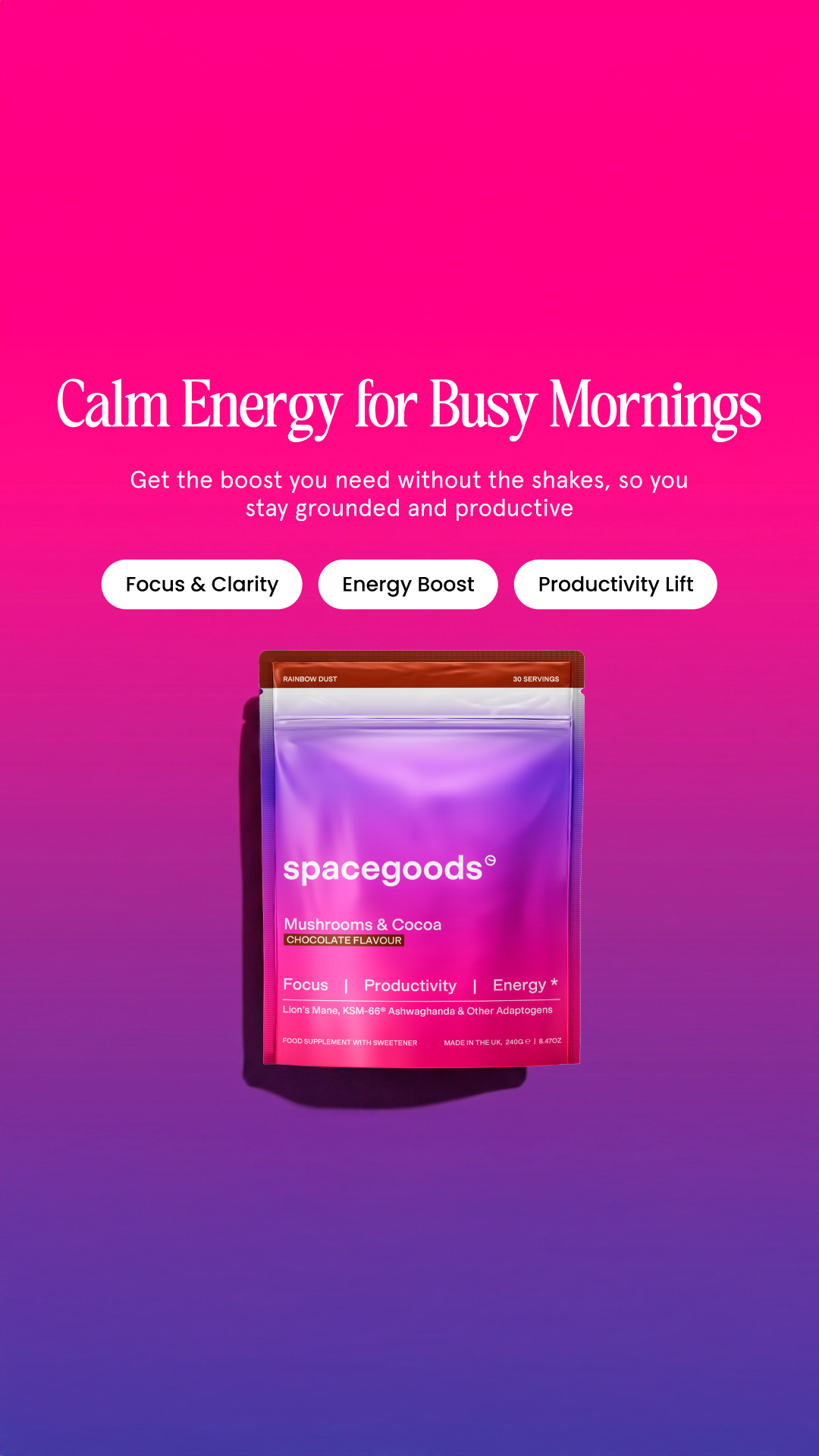 Spacegoods Facebook ad