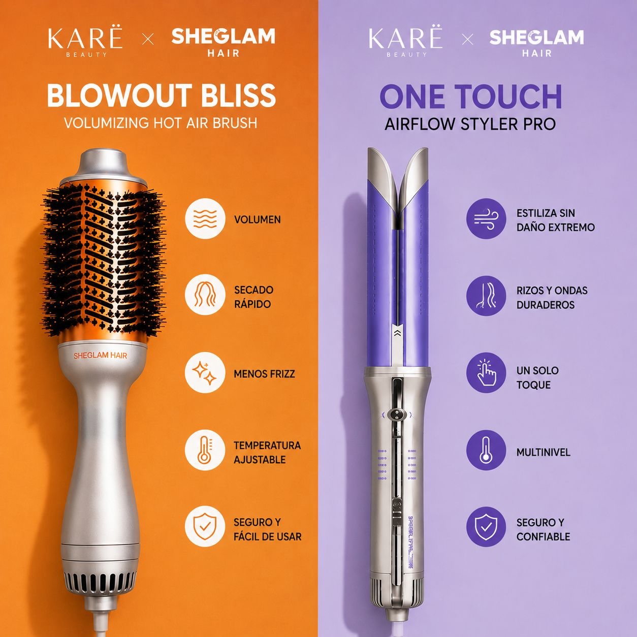 KARË Facebook ad: El cabello de tus sueños empieza con la…