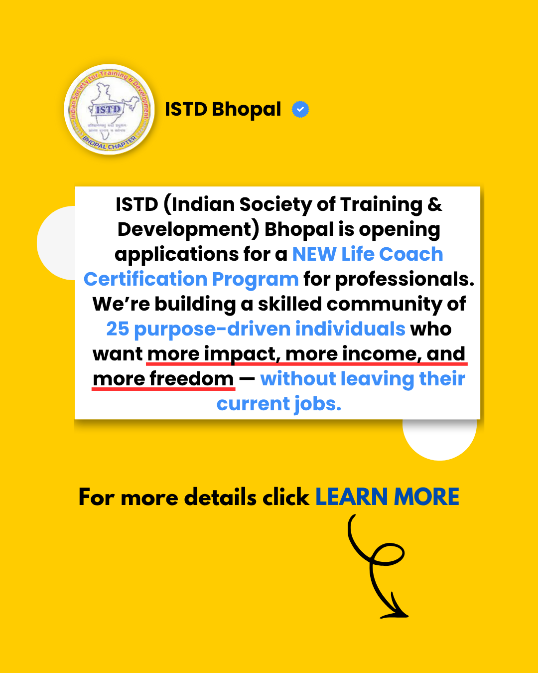 Coach Swati Tiwari Facebook ad: Turn Your Advice Into Life Coaching