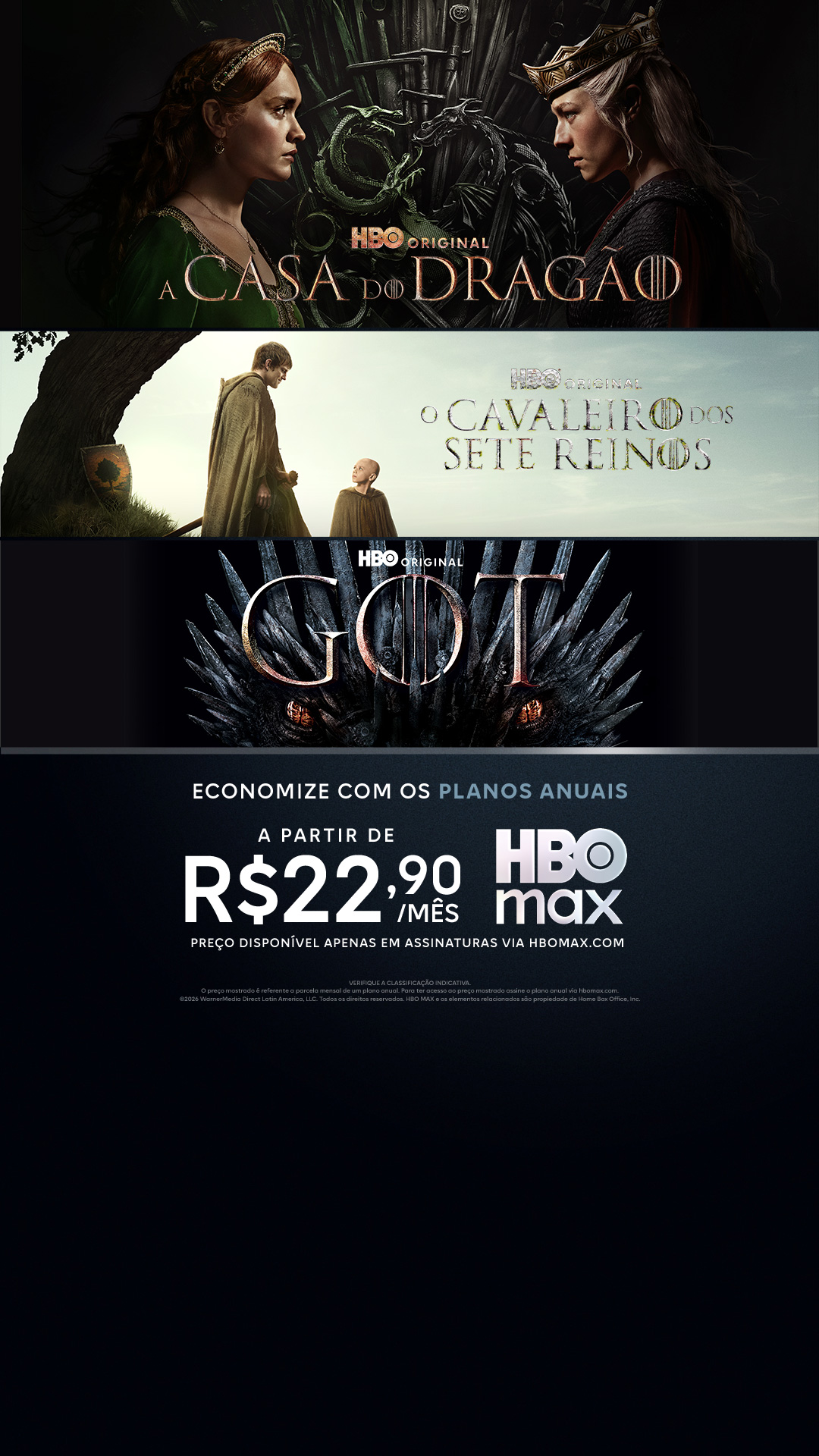 HBO Max Facebook ad