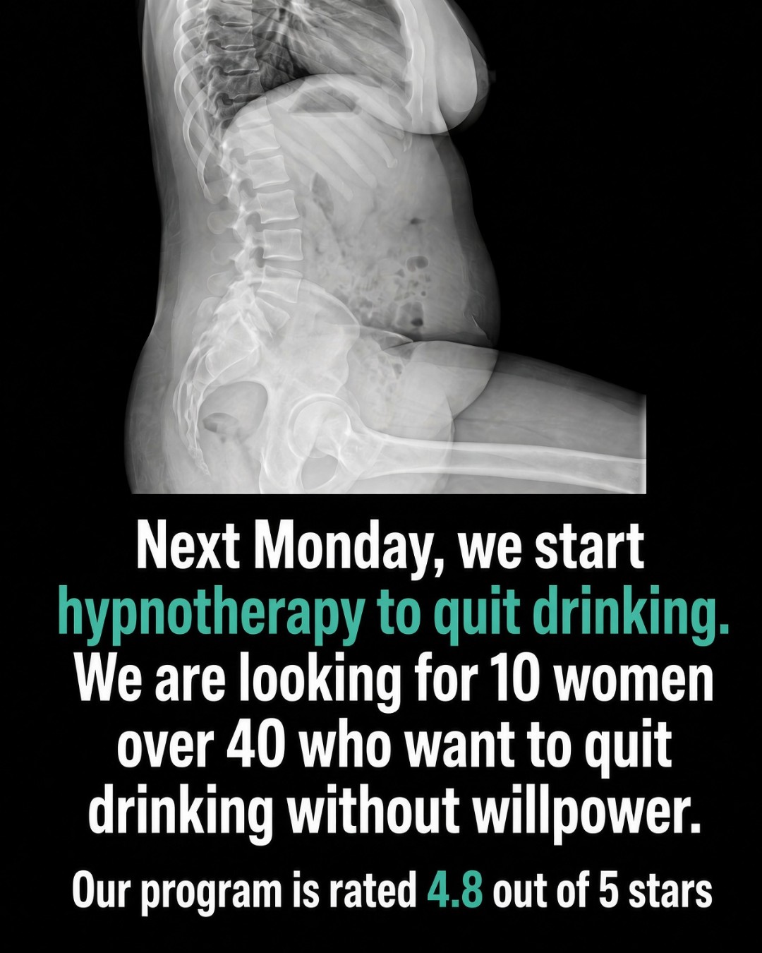Hypnozio: power of hypnotherapy Facebook ad: Break Free from Alcohol Addiction