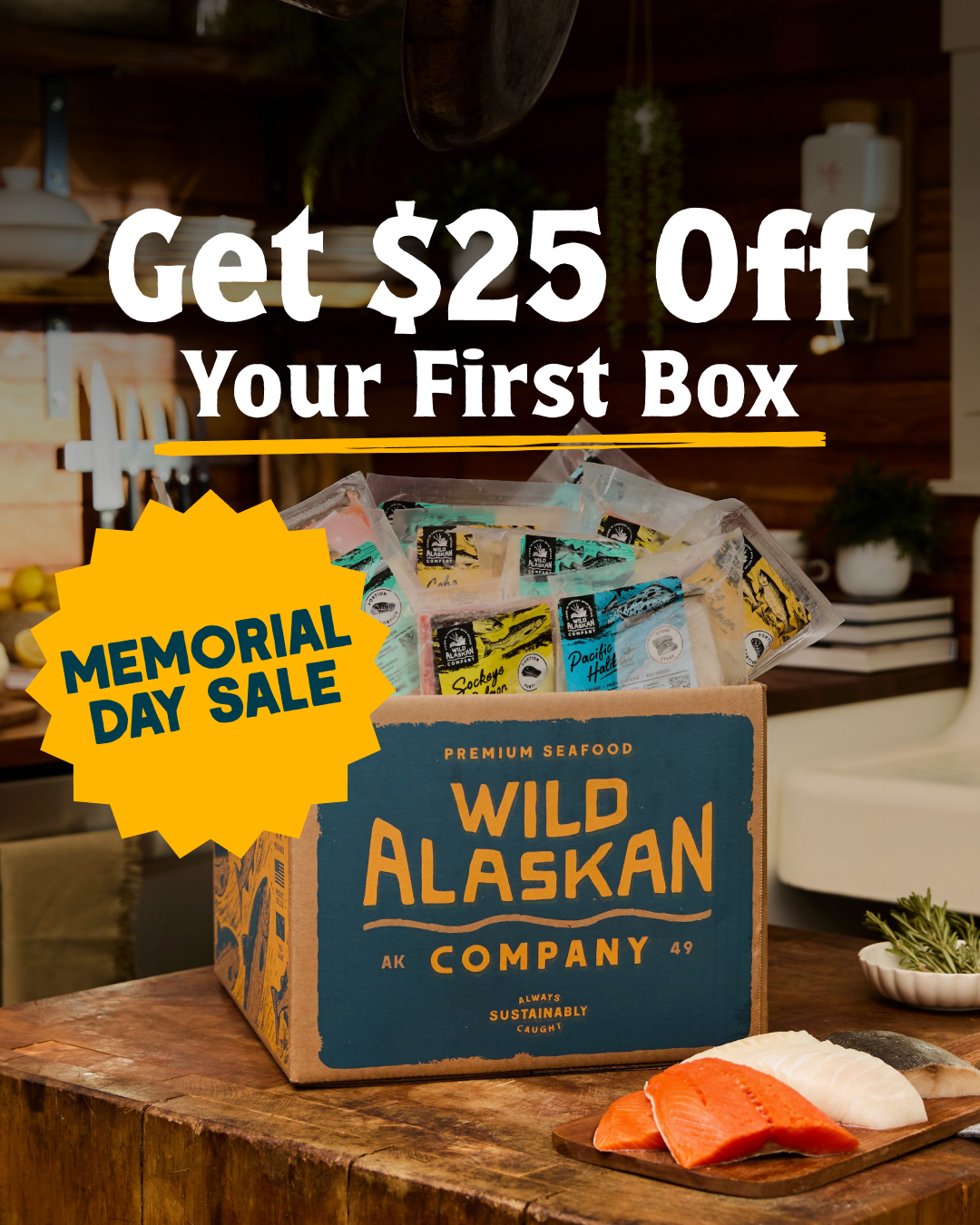 Wild Alaskan Company Facebook ad
