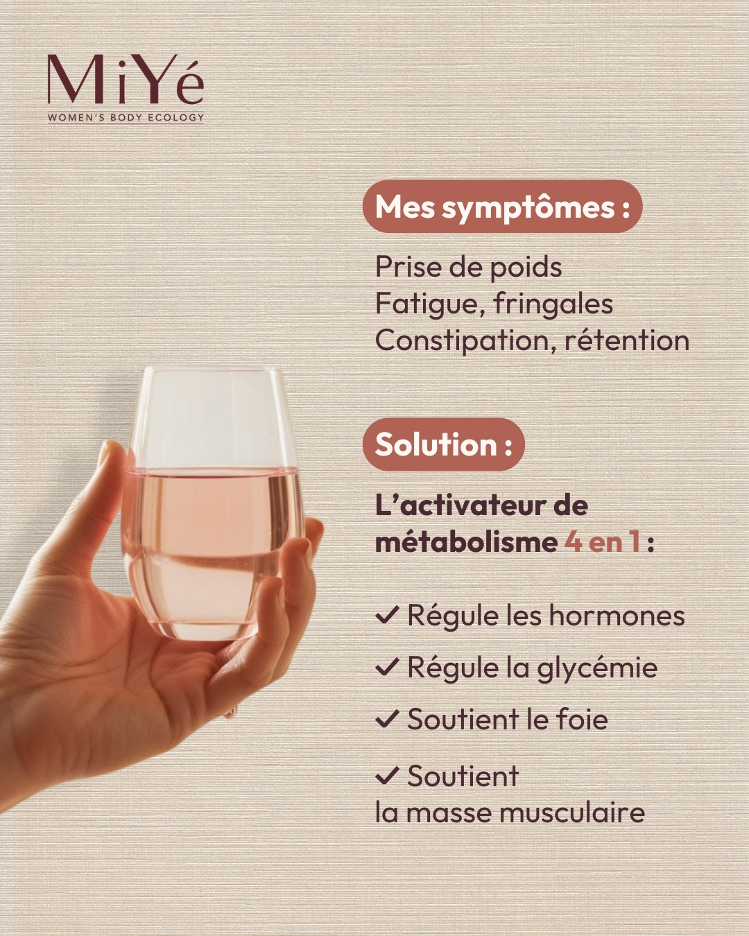 MiYé Facebook ad