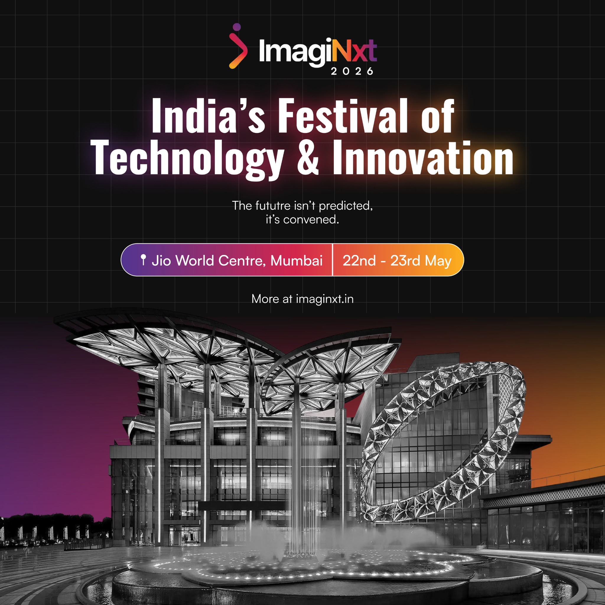 Imaginxt Facebook ad: Big ideas deserve a bigger stage.