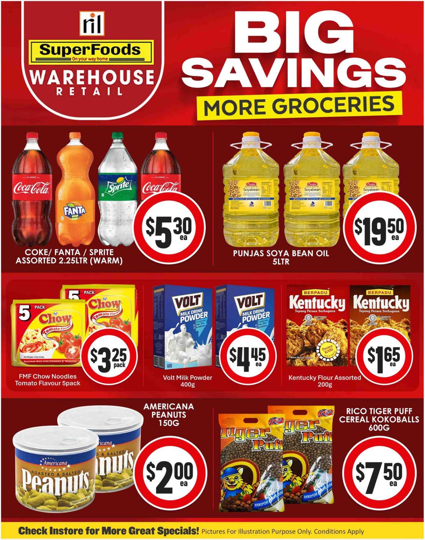 Superfoods Supermarkets Facebook ad: Valid till Tuesday 22-09-26
