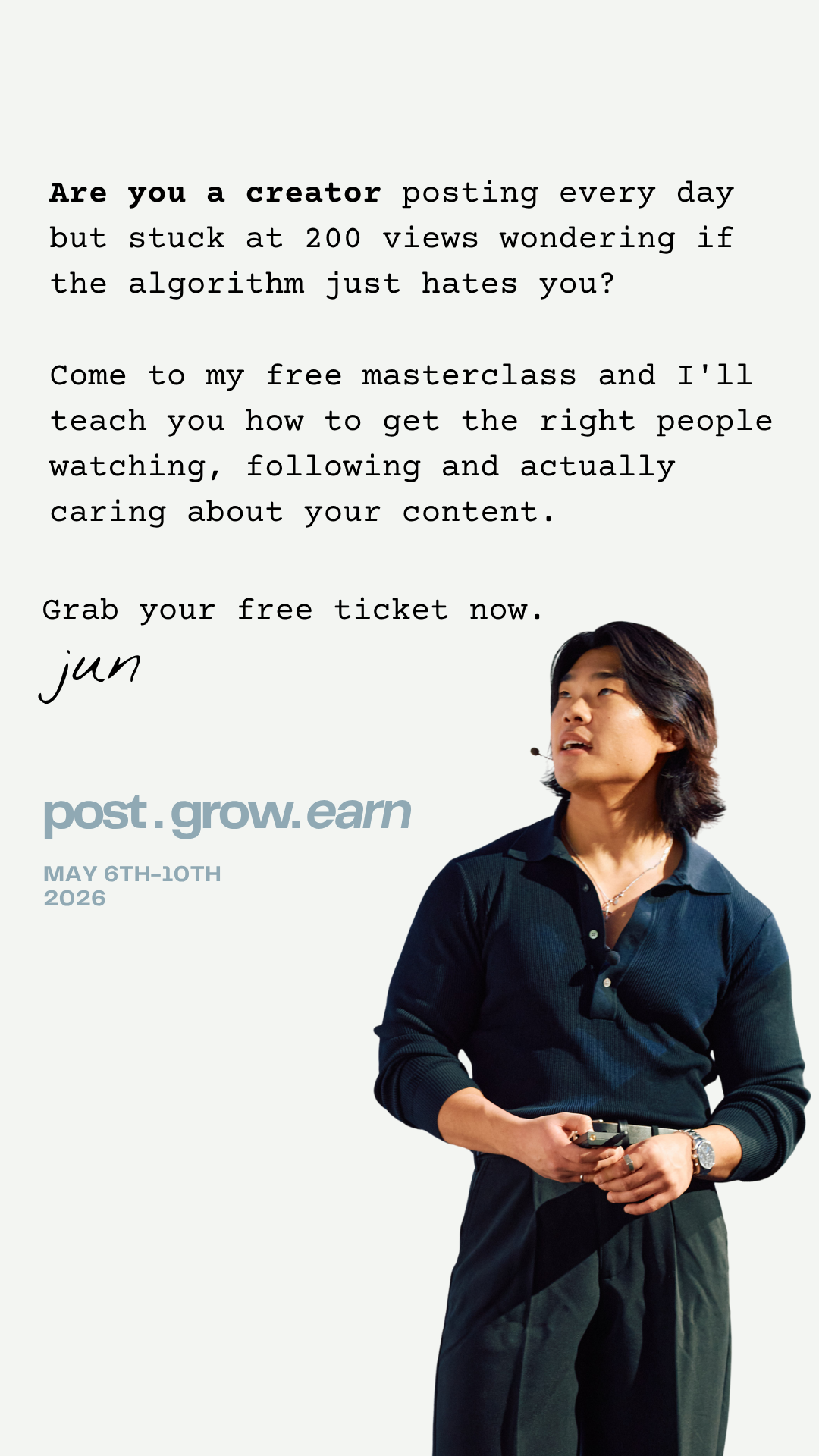 Jun Yuh Facebook ad