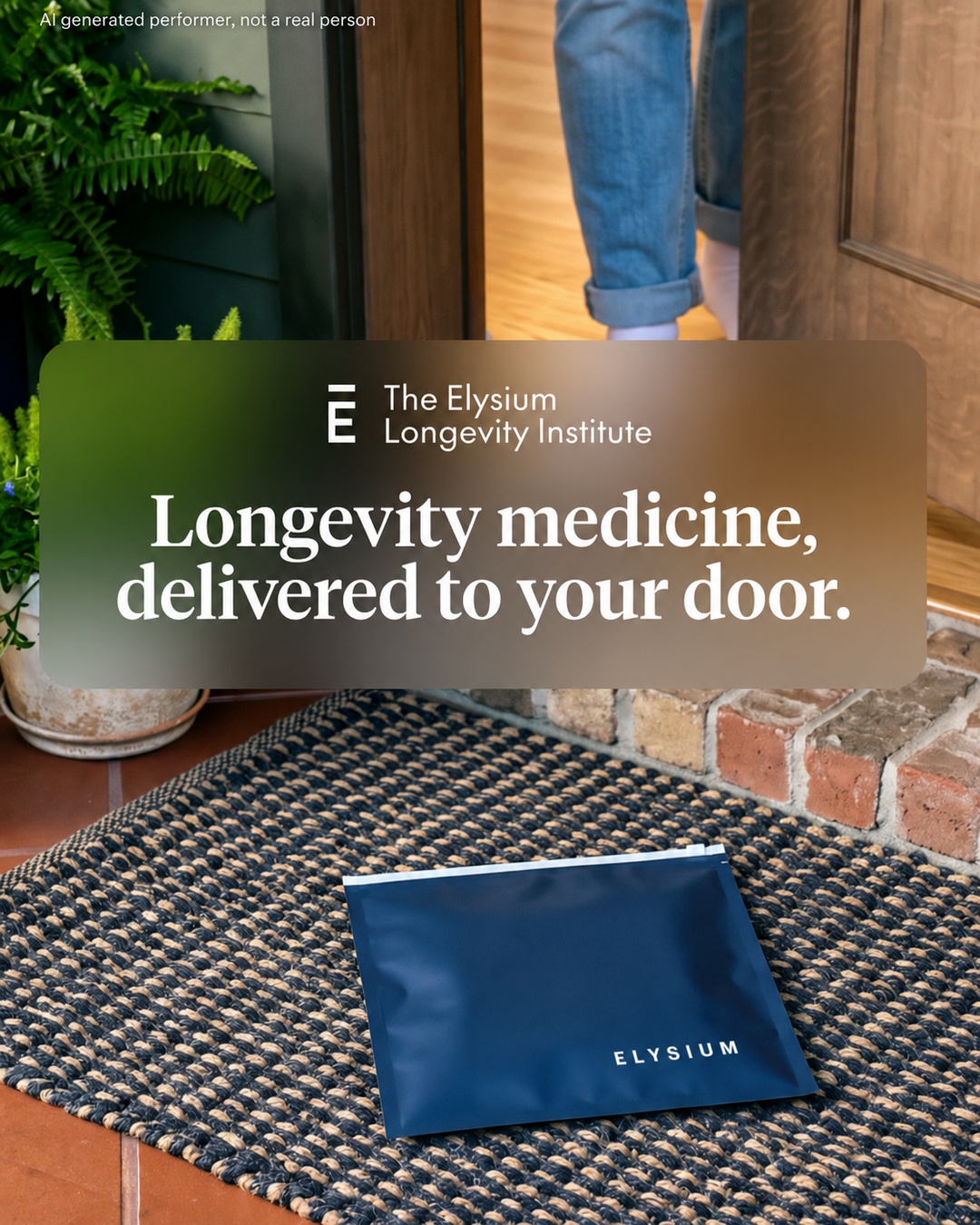 The Elysium Longevity Institute Facebook ad: Get Started Today
