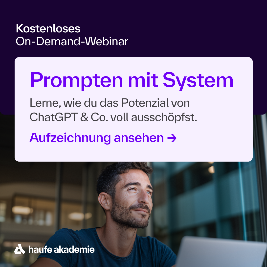 Haufe Akademie Facebook ad