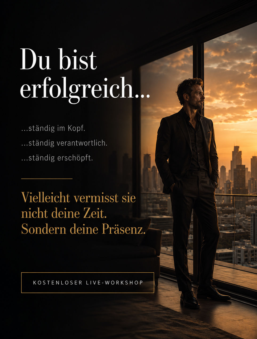 Moksha Movement - Männerakademie Facebook ad