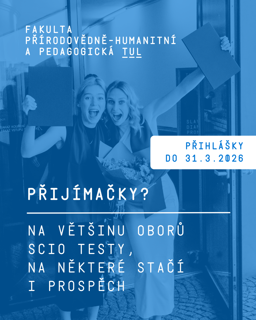 Fakulta přírodovědně-humanitní a pedagogická TUL Facebook ad from Feb 10, 2026