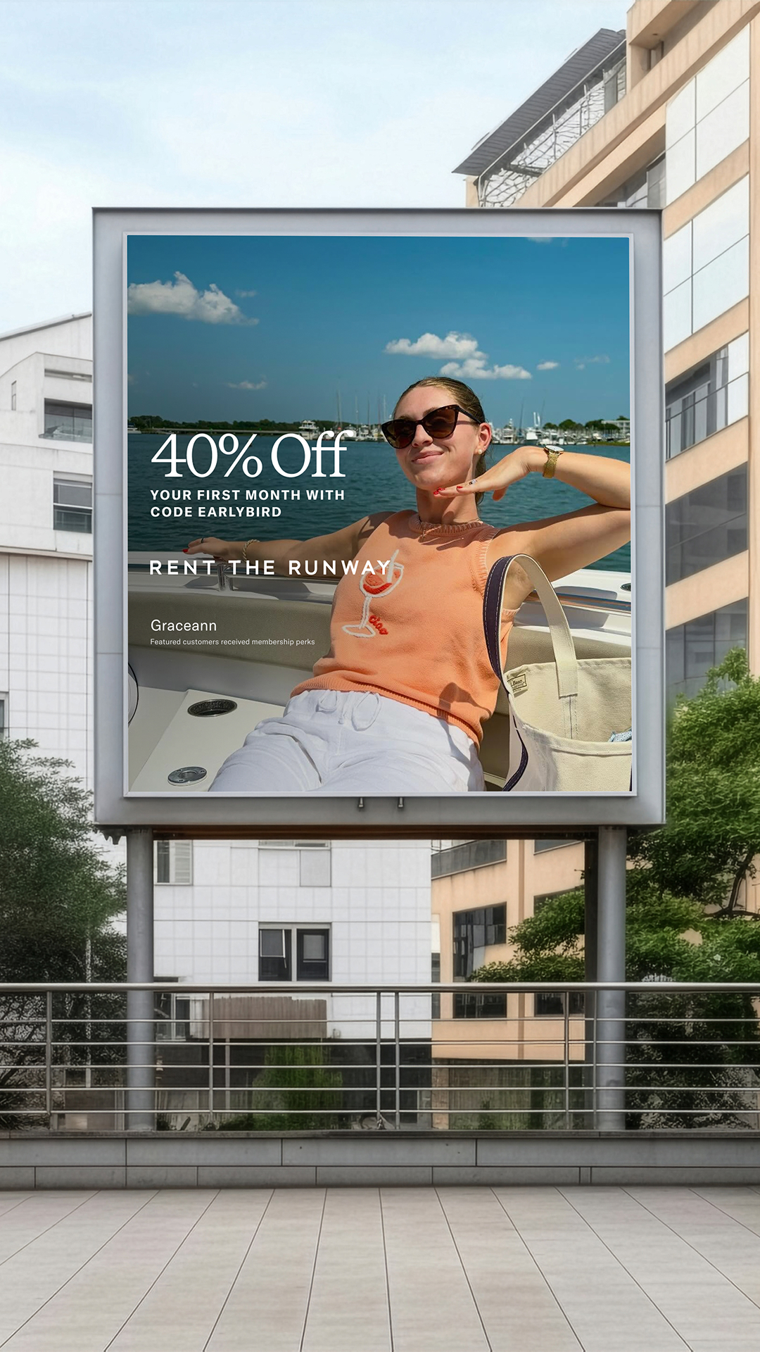 Rent The Runway Facebook ad