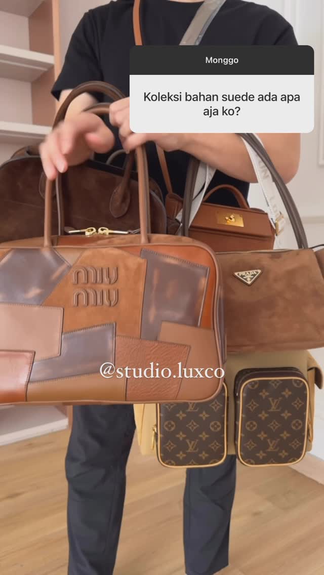 Studio Luxco Facebook ad: Suede as clothing, perfect for every weather