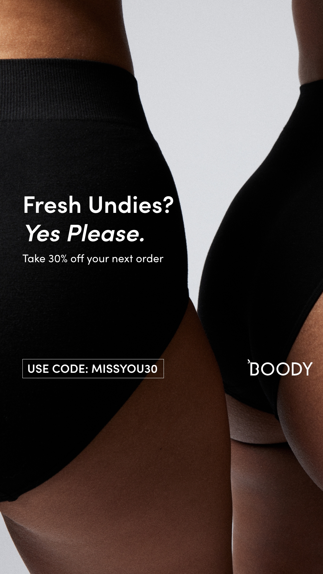 Boody Facebook ad