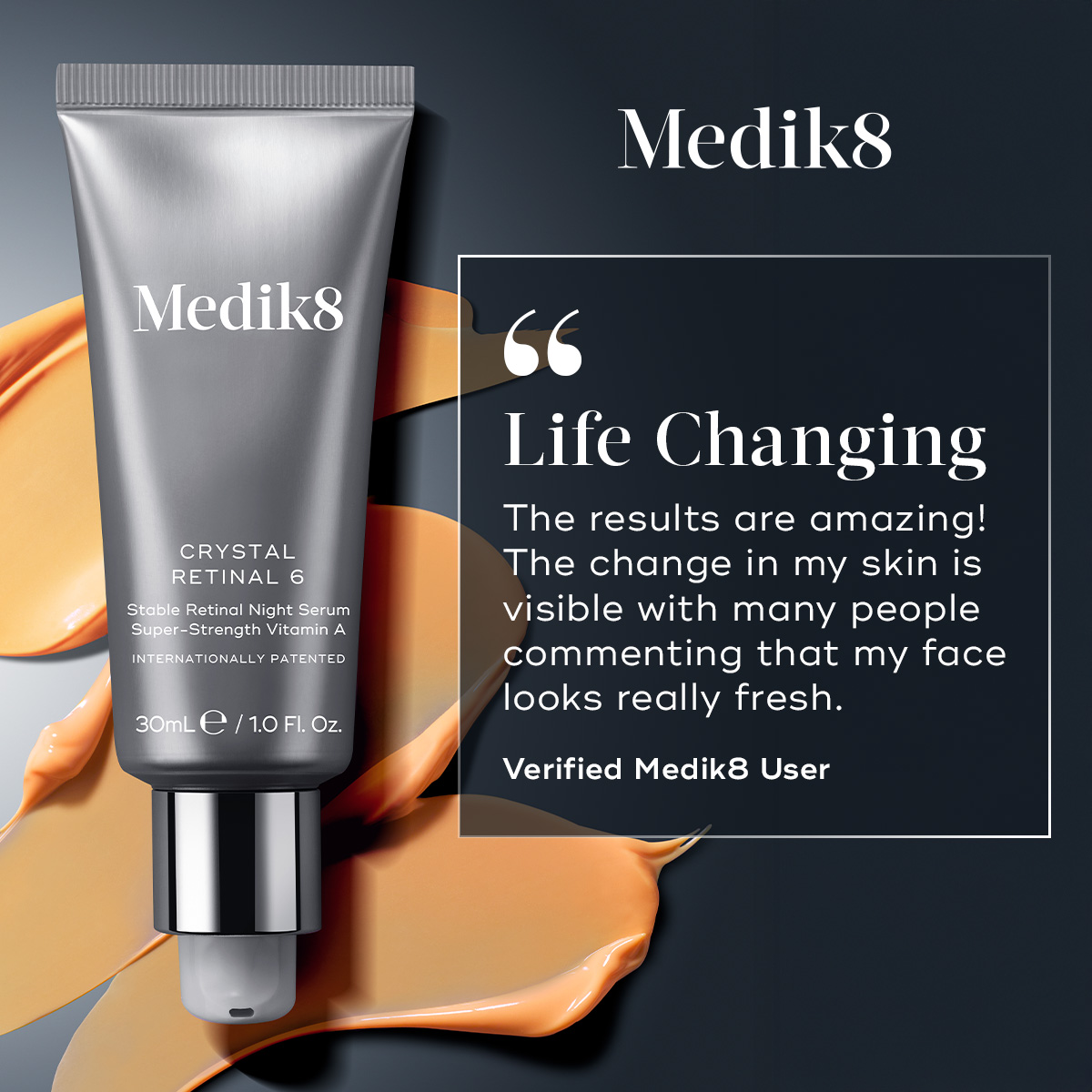 Medik8 Facebook ad