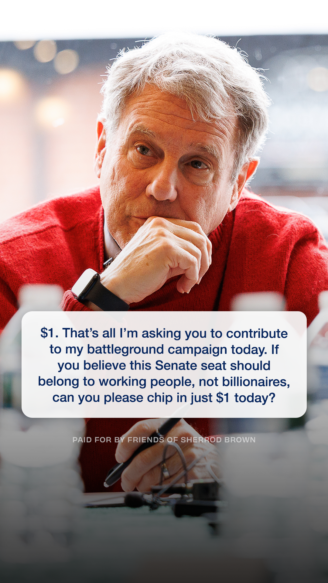 Sherrod Brown Facebook ad
