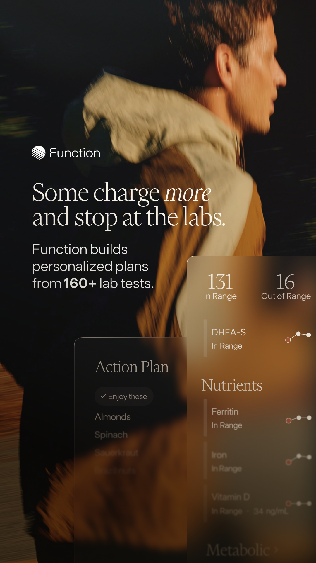 Function Health Facebook ad