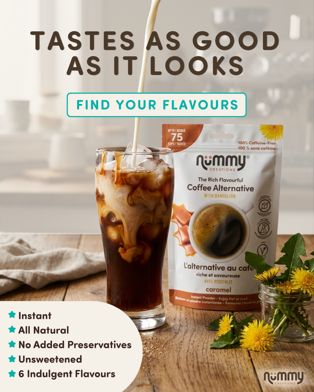 nummy_creations Facebook ad: 30% off Starter Kits - 3 flavours, a scoop and recipe book