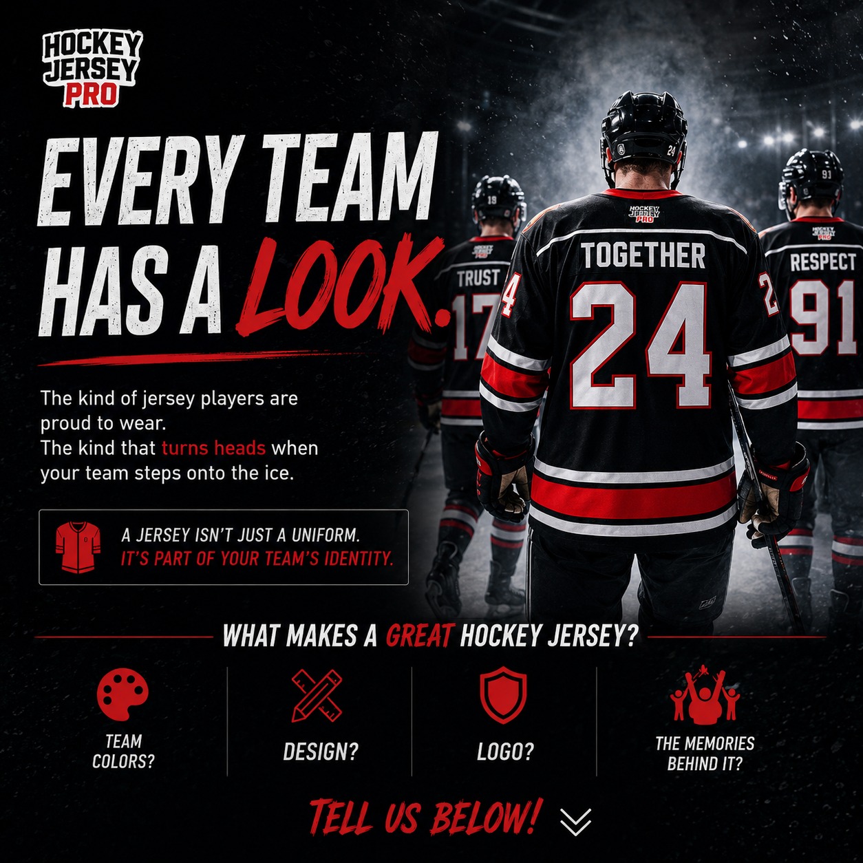 Hockey Jersey Pro Facebook ad
