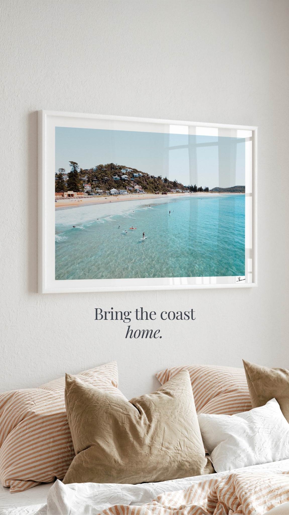 Australia Unseen Facebook ad: Sydney coastal fine art prints