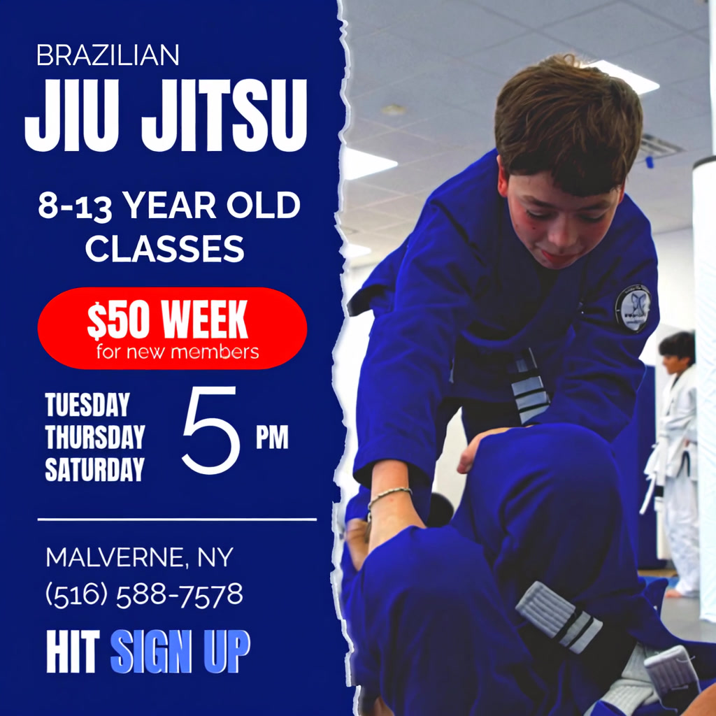 Monarch Jiu Jitsu Academy Facebook ad: The Teenage Years Are Coming. Get Them Ready.