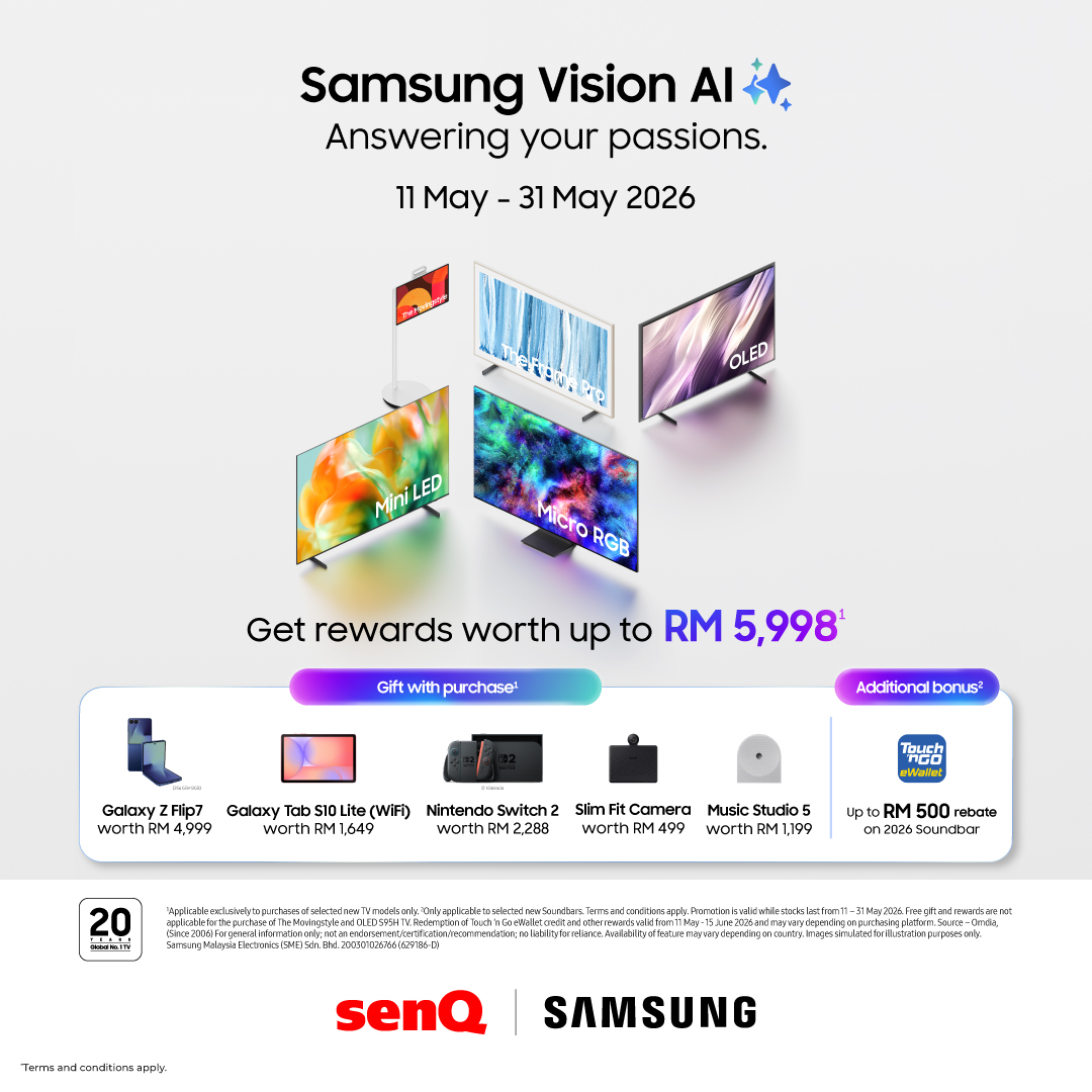 senQ Digital Station Facebook ad