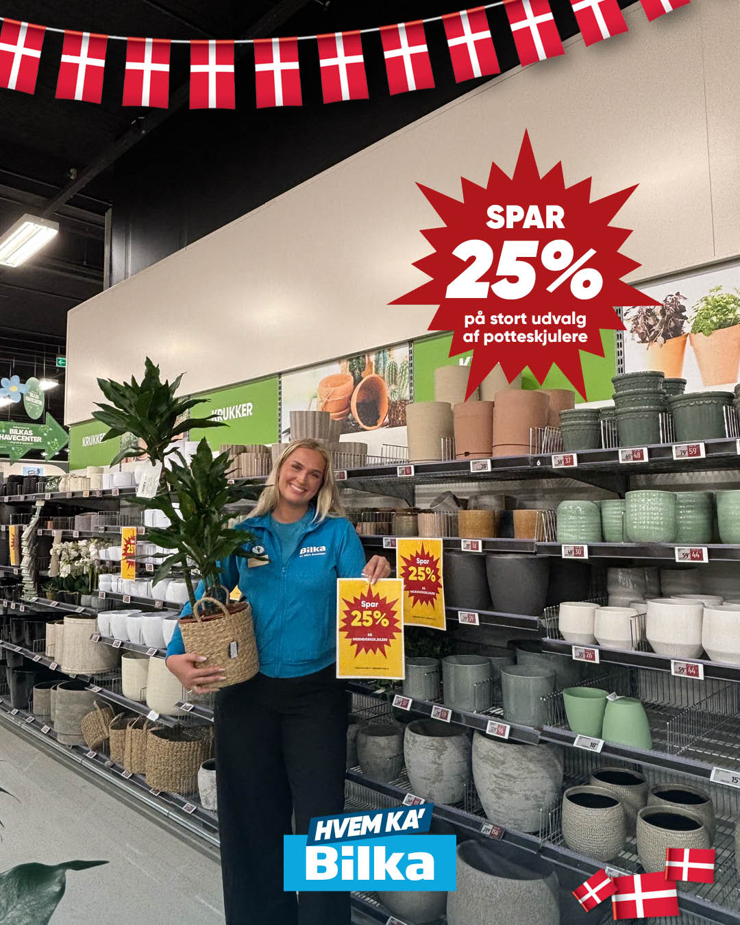 Bilka Facebook ad: Se mere i avisen