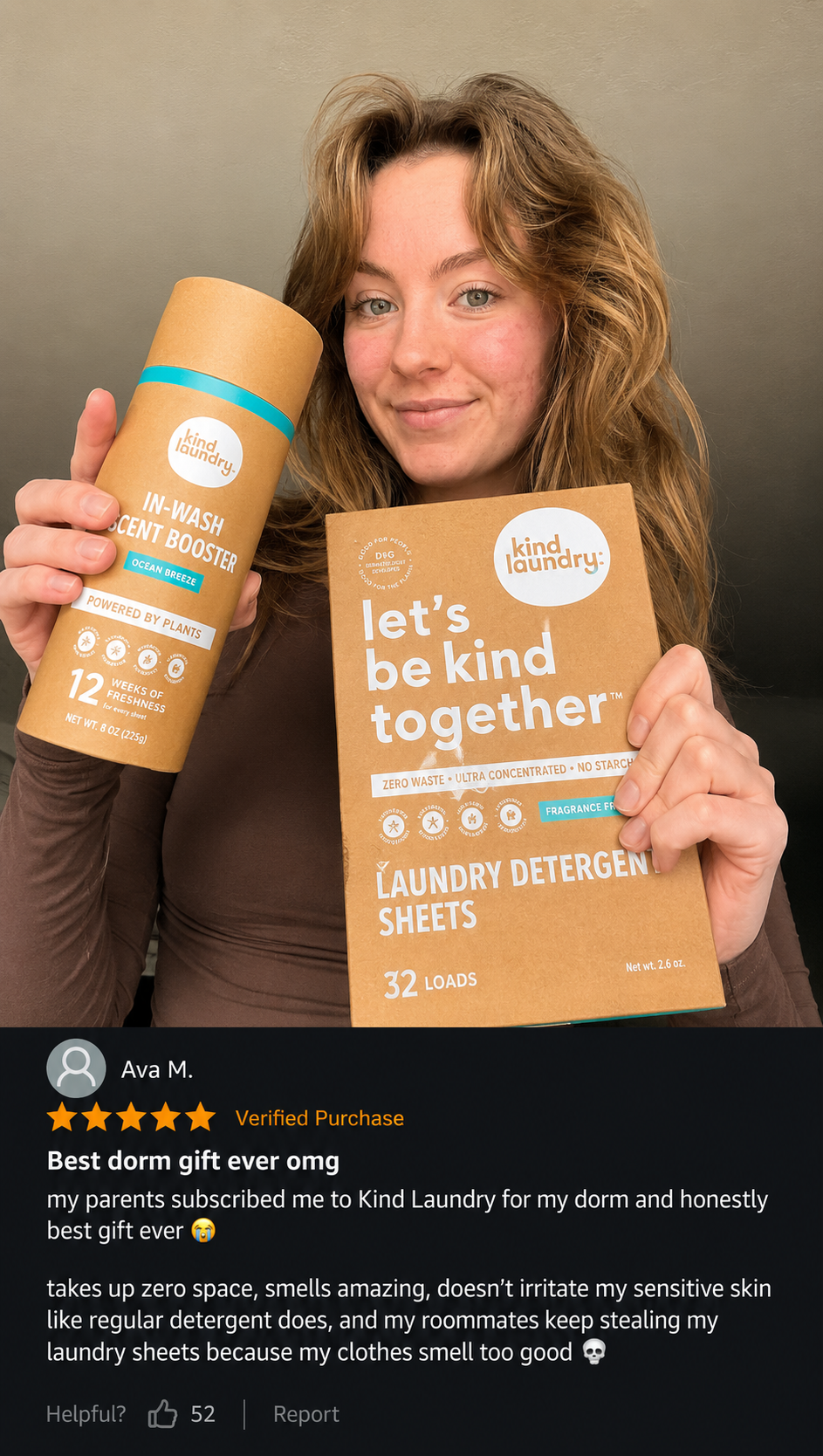 Kind Laundry Facebook ad