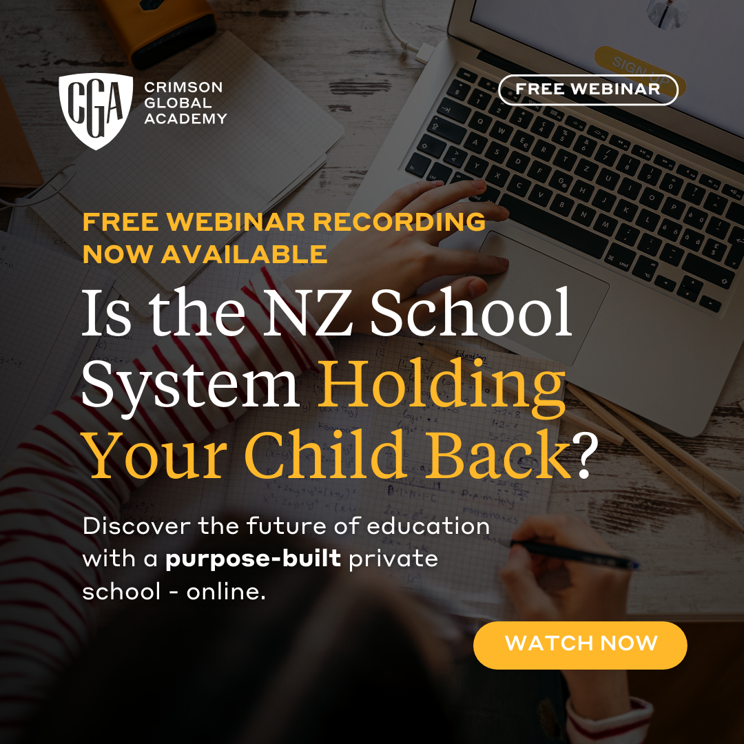 Crimson Global Academy Facebook ad