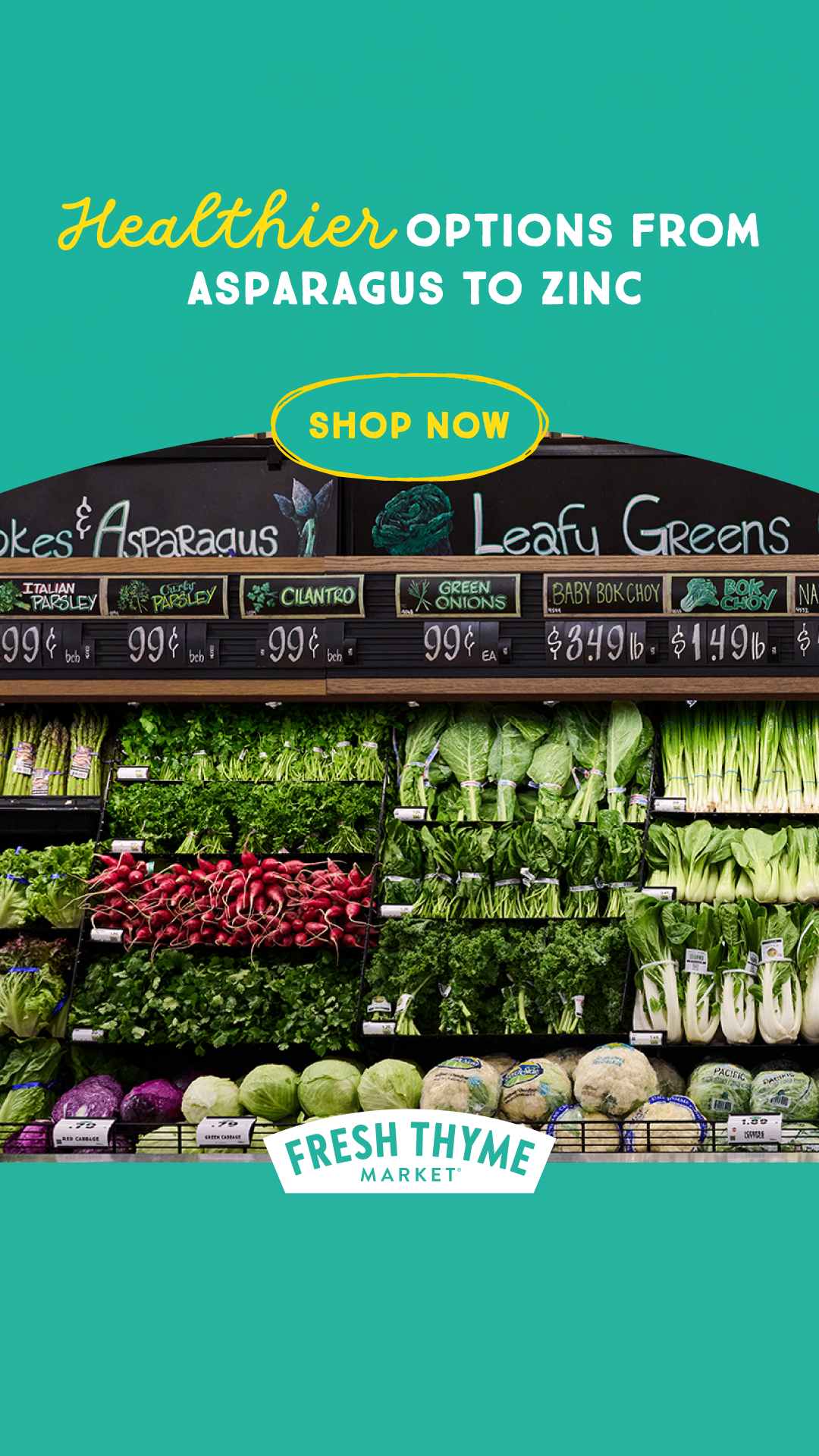 Fresh Thyme Market Facebook ad