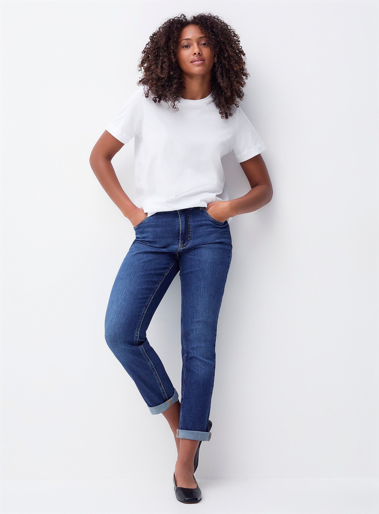 Simons Facebook ad: No matter the occasion, you'll find the jeans…
