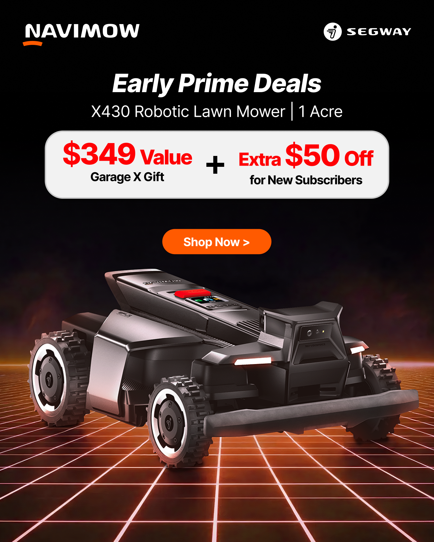 Segway Navimow Facebook ad from Jun 4, 2026
