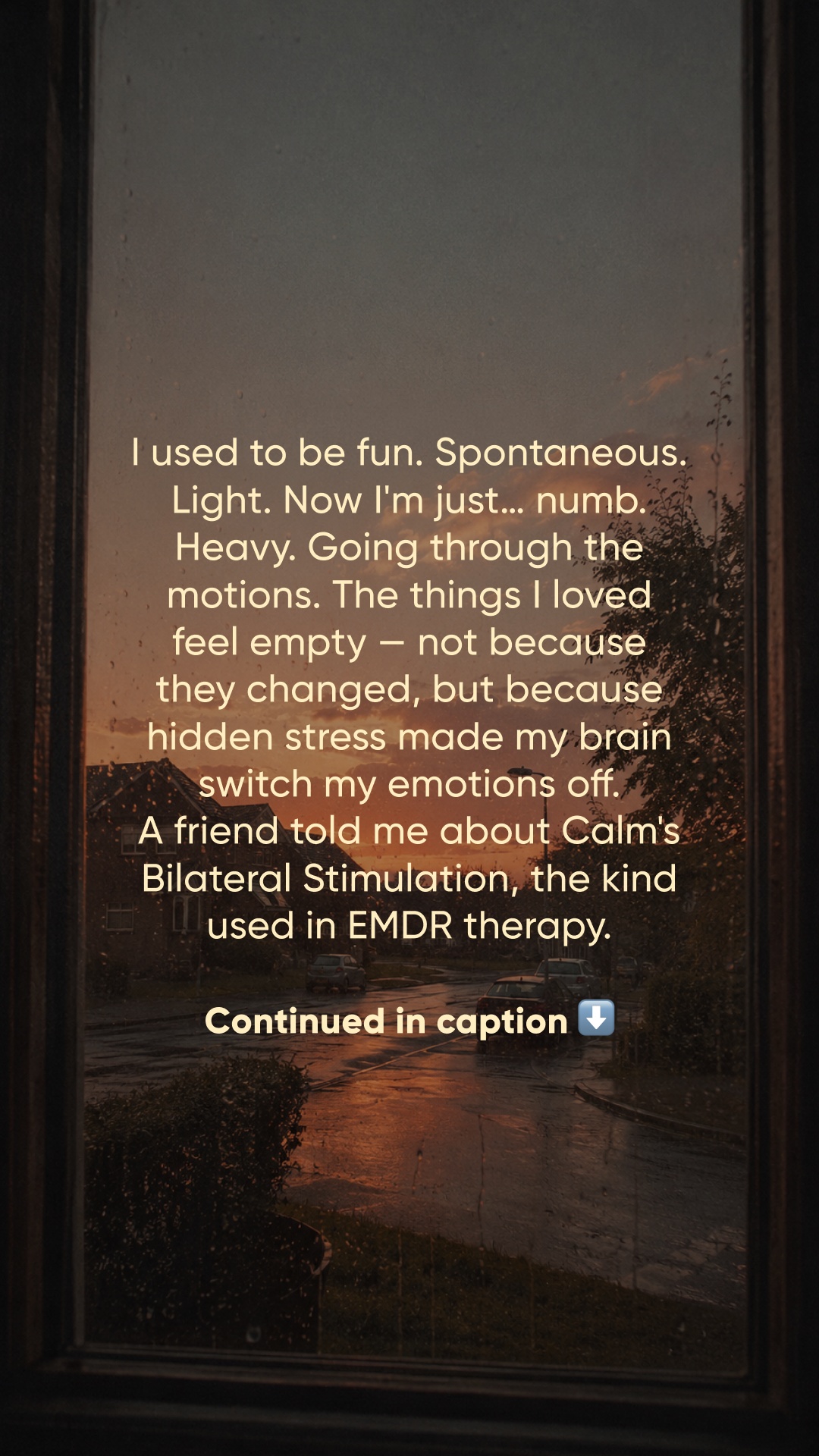 Calm Facebook ad