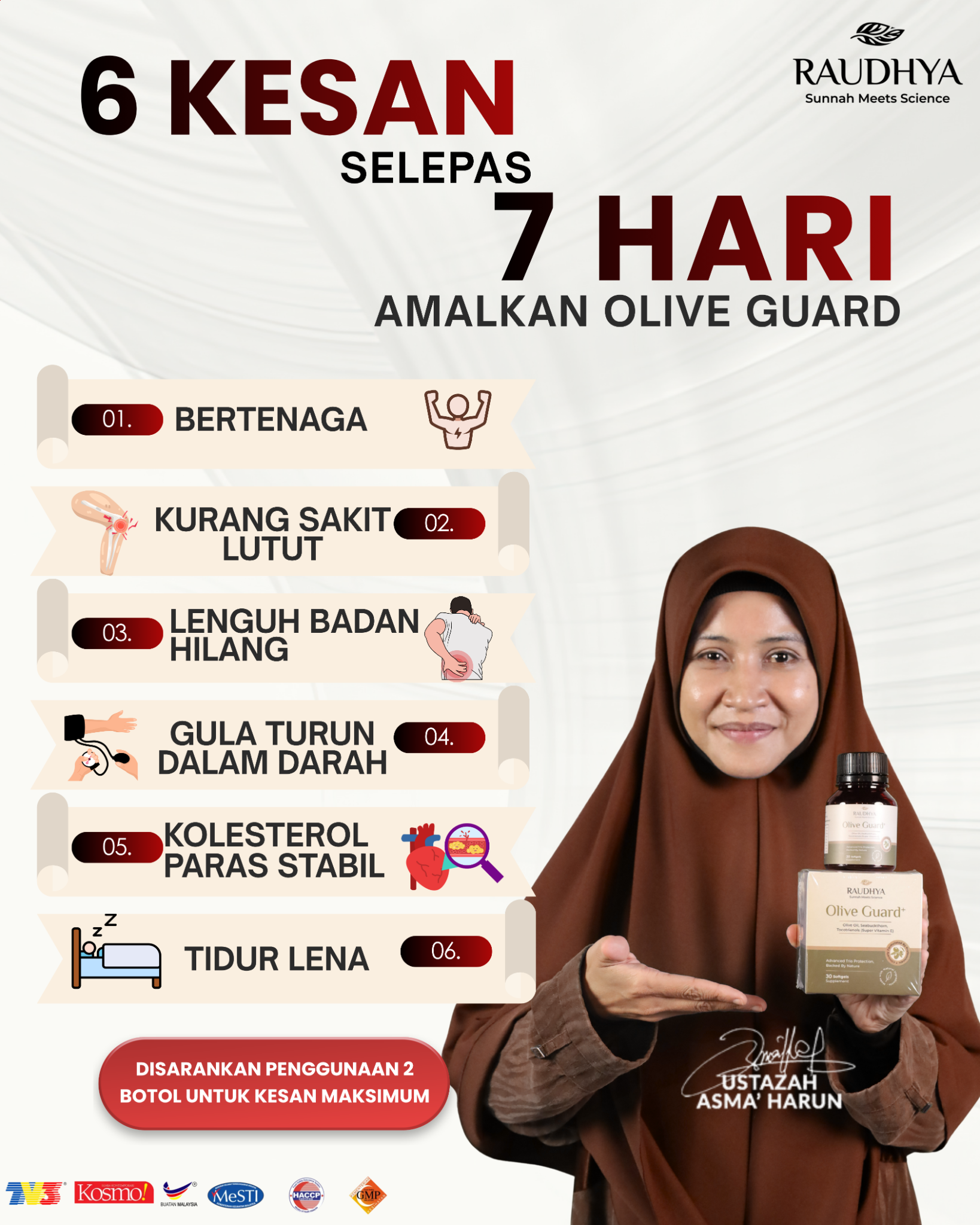 Raudhya Olive Guard HQ Facebook ad