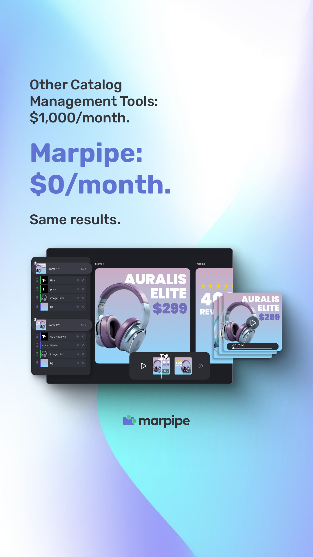 Marpipe Facebook ad