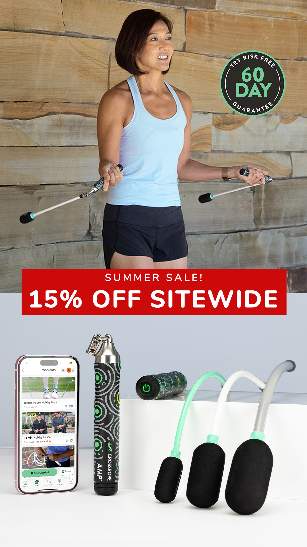 Crossrope Jump Ropes Facebook ad