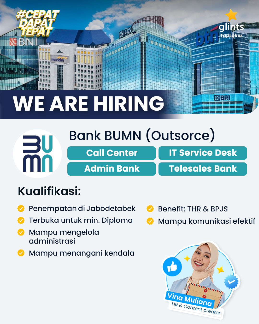 Glints Indonesia Facebook ad