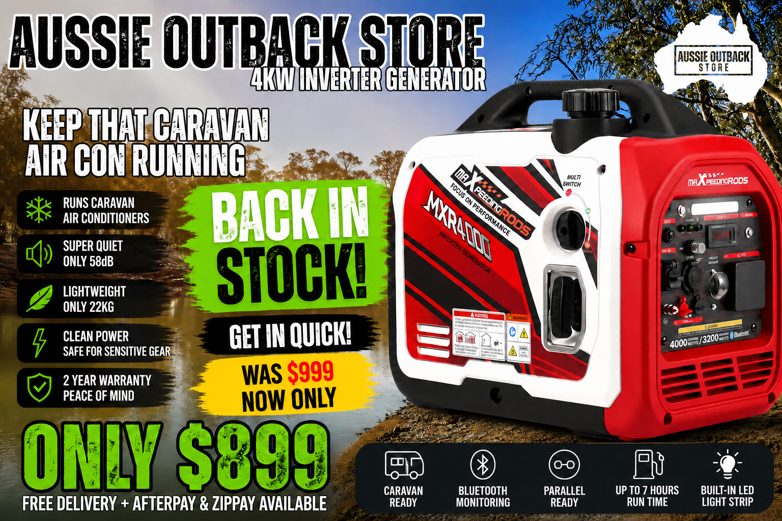Aussie Outback Store Facebook ad