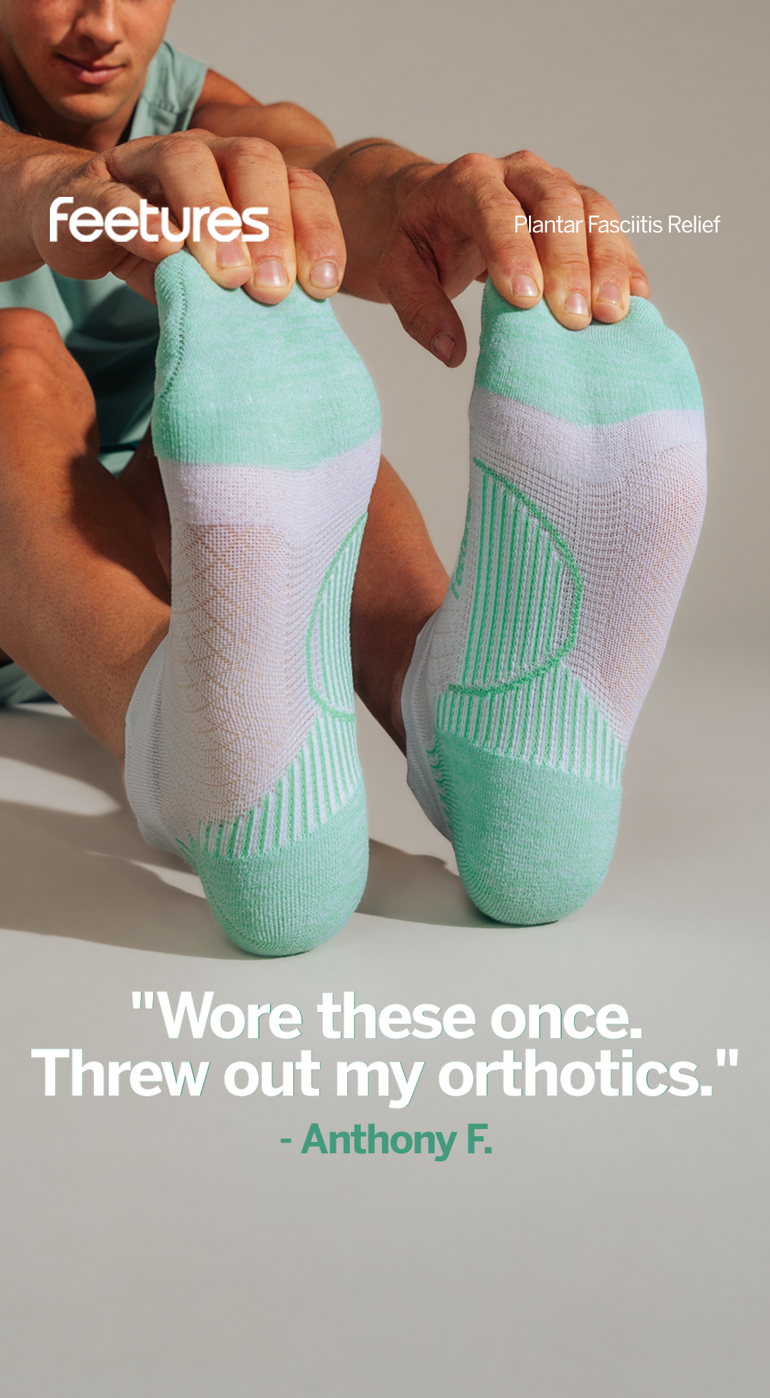 Feetures Facebook ad